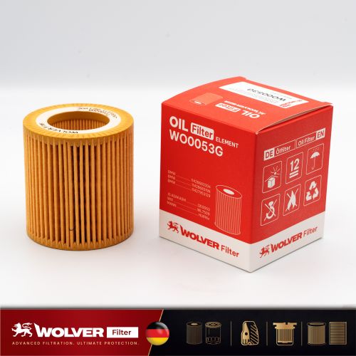 Lọc Nhớt Động Cơ: Wolver WO0053G